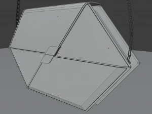 The Hexa Handbag modern and chic 3D Model