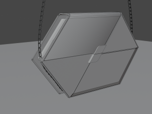 The Hexa Handbag modern and chic Modèle 3D