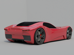 VEGA supercar virility and character Modèle 3D