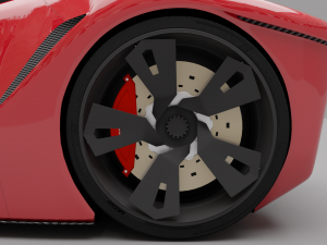 VEGA supercar virility and character Modèle 3D