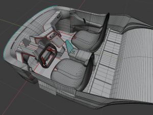 VEGA supercar virility and character Modèle 3D