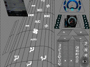 Kejantanan dan karakter supercar VEGA Model 3D