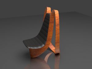 The Heart Chair Design and Comfort 3D Model