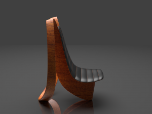 The Heart Chair Design and Comfort Model 3D