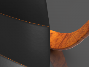 The Heart Chair Design and Comfort Model 3D