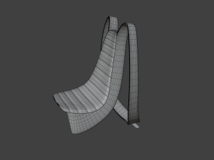 The Heart Chair Design and Comfort Model 3D