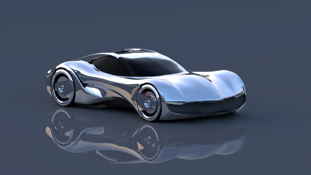 The FURA Supercar Modèle 3D .c4d .max .obj .3ds .fbx .stl .blend 