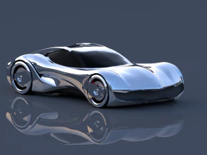 La supercar FURA Modello 3D