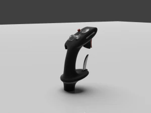Stick for fighter jet 3D Model
