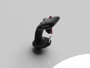 Stick for fighter jet Model 3D