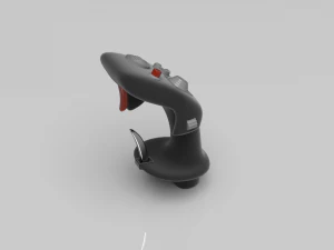 Stick for fighter jet 3D Model