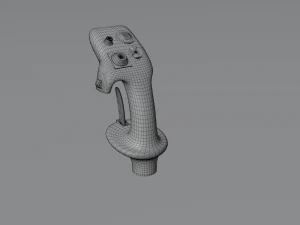 Stick for fighter jet 3D Model