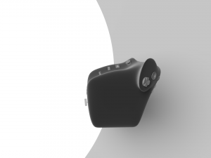 Throttle grip for fighter jet 3D Model