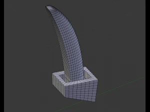 Кнопки управления переключателем триммера куркового весла самолета 3D Модель