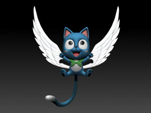 happy fairy tail zbrush 3D Model