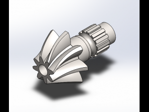 bewel gear 3D-Modell