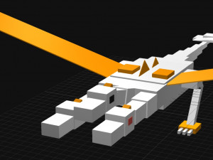 minecraft orespawn dragon 3D Model