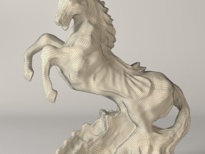horsestatue Model 3D