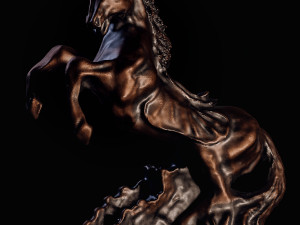 horsestatue Model 3D