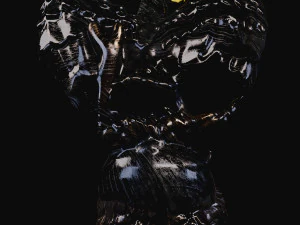 老鹰雕像 3D 模型