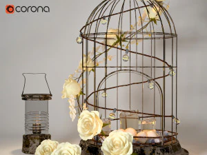 पिंजरा 3D मॉडल