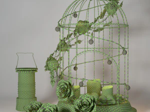 पिंजरा 3D मॉडल