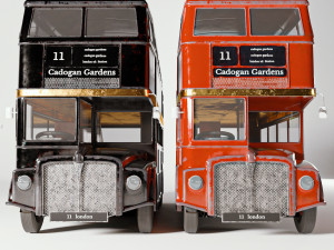 busroutemaster 3D 모델