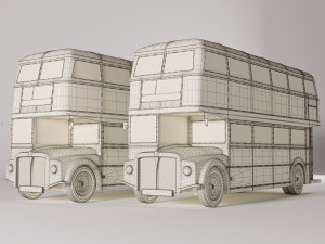 busroutemaster 3D 모델