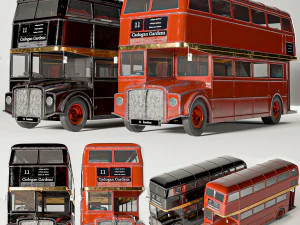 mestre de rotas de &ocirc;nibus Modelo 3D