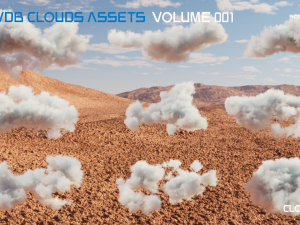 vdb clouds volume 1 Model 3D