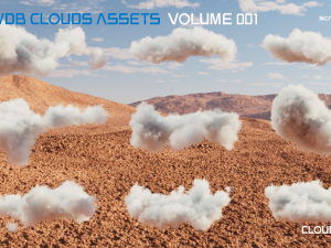 vdb clouds volume 1 Model 3D
