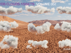 vdb clouds volume 2 Modelo 3D