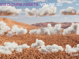 vdb clouds volume 2 Modelo 3D