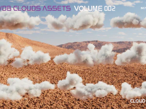 vdb clouds volume 2 3D Model