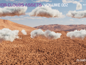 vdb clouds volume 2 Modelo 3D