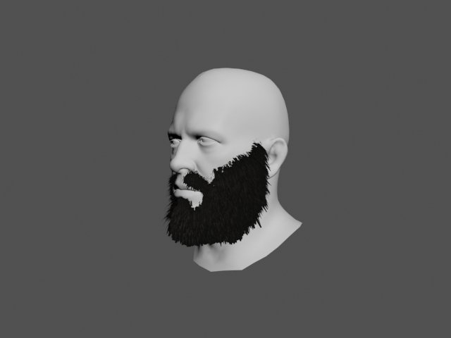 beard Modèle 3D .c4d .max .obj .3ds .fbx .stl .blend 