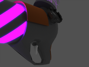 plasma pistola v1 Modelo 3D