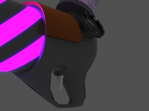 pistola al plasma v1 Modello 3D