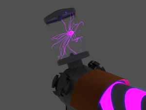 pistola al plasma v1 Modello 3D