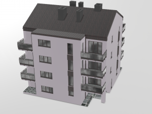house 3D मॉडल