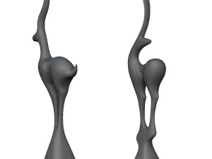 deer standing deco 3D Print Model
