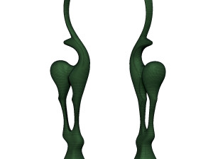 deer standing deco 3D Print Model
