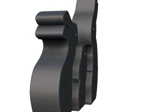 quebra-cabe&ccedil;a do coelho da p&aacute;scoa Modelo de Impressão 3D