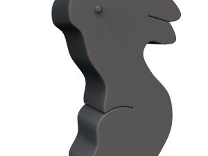 easter rabbit puzzle 3D Принт Модель