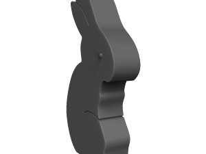 easter rabbit puzzle 3D Принт Модель