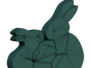 easter rabbit puzzle 3D Принт Модель