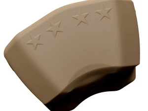 bonsai pot unglazed primitive square 3D Print Model