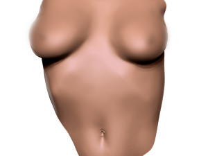 female torso wall deco 3D Print Model