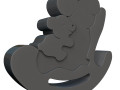 bear family puzzle 3D Принт Модель