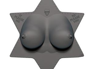 boobs pierced fridge magnets 3D Принт Модель